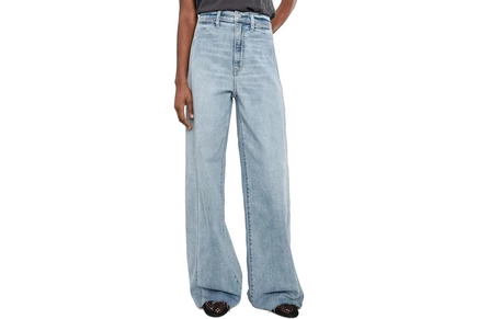 Джинсы DAZE Far Out High-rise Wide Leg In Hot Streak