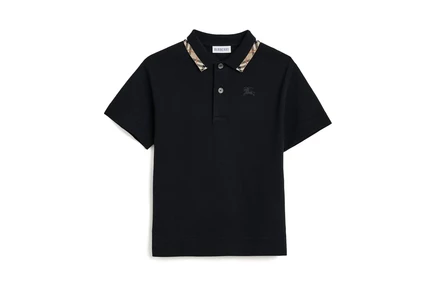 Детская рубашка Burberry Kids Johane, черная