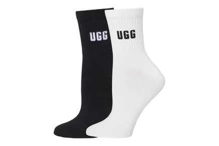 Носки UGG Quinlin Logo Quarter 2 Pack