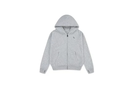 Толстовка abercrombie kids Essentials Full Zip Hoodie(Big Kid)
