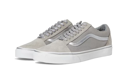 Унисекс кеды Vans Old Skool, серый металлик