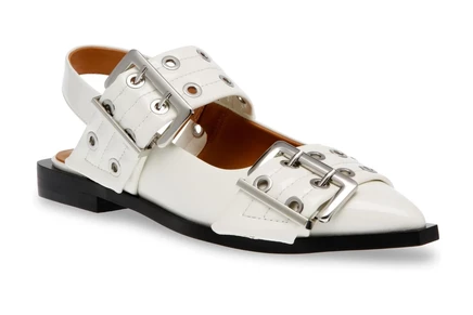 Steve Madden Graya white patent