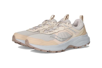 Женские кроссовки Saucony Excursion TR17, овсяно-розовые