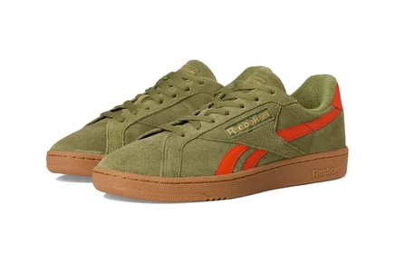 Reebok Lifestyle Club C Grounds UK deepolive/pumporange/gum