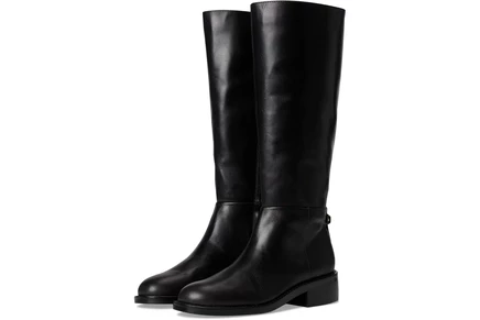 black leather