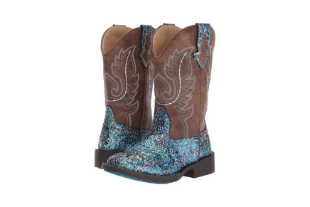 Ботинки Roper Kids Glitter Aztec (Toddler/Little Kid)