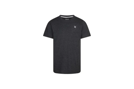 Детская футболка Hurley Kids Sunset Knit, чёрный меланж