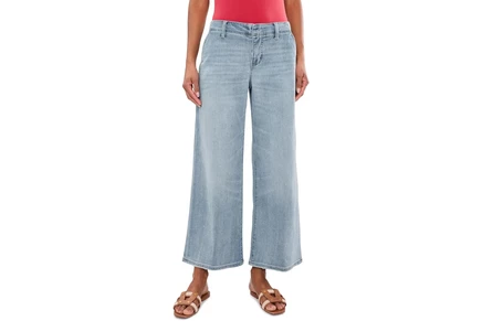 Джинсы Liverpool Los Angeles Petite Mid-rise Weekender Wide Leg Jean 28