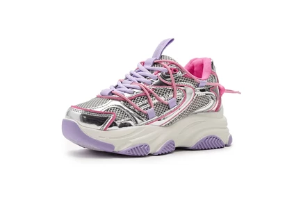 Детские кроссовки Steve Madden Kids Key, фиолетовый мульти