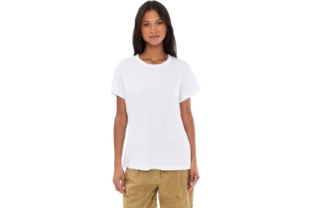 Женская футболка Mod-o-doc Short Sleeve Crew Neck Favorite Tee