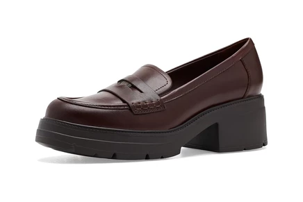 chocolate brown leather