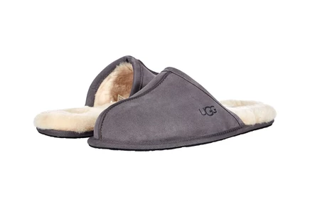 Мужские тапочки Ugg Scuff, темно-серые