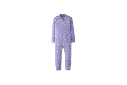 Пижама Hanna Andersson 2-Way Zip Sleeper in HannaSoft (Infant/Toddler)