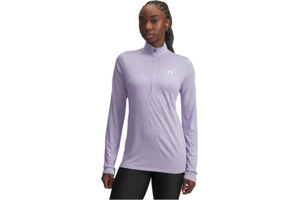 Under Armour Tech 1/4 Zip Twist transparent/white