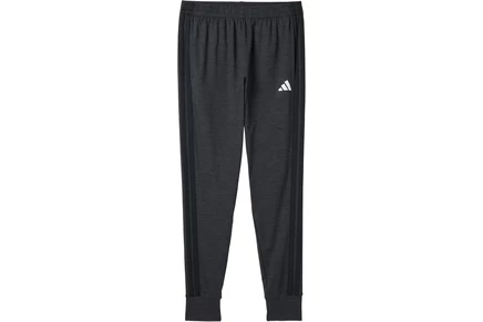 Брюки adidas Kids 3-Stripe Melange Joggers (Big Kid)