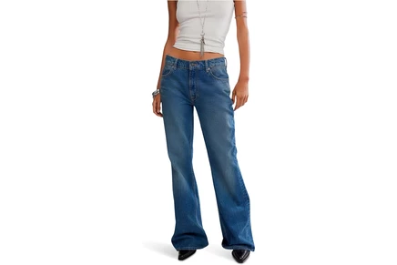 Брюки Free People West Coast Relaxed Jean
