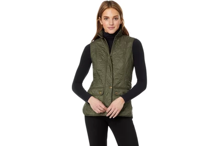Женский стёганый жилет Barbour Wray Gilet, оливковый