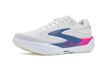 Женские кроссовки Brooks Ghost Max 3 white/moonlight/pink
