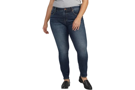 Джинсы Jag Jeans Plus Size Maya Mid-Rise Skinny Leg Jeans