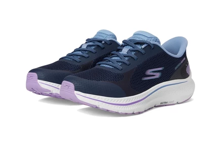 Женские кроссовки SKECHERS Go Run Consistent 2.0 Captiva Hands Free Slip-Ins navy/lavender