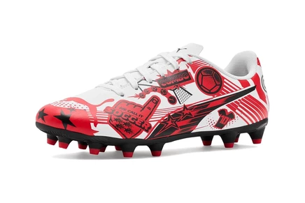 Детские футбольные бутсы Puma Ultra Pulisic, бело-красно-черные