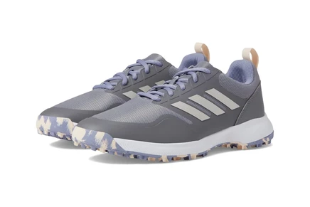 Женские гольф-туфли Adidas Golf Tech Response SL 3, серые/серебристые/фиолетовые
