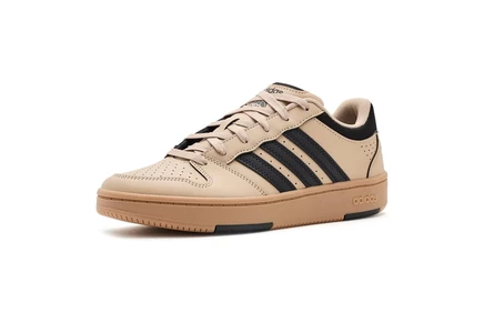 adidas Hoops Classic Basketball Shoes warm sandstone/black/gum