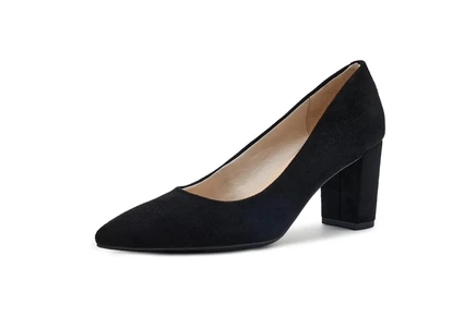 LifeStride Rebecca black microsuede