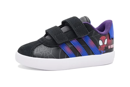 Детские кроссовки adidas Marvel VL Court 3.0, черно-синие