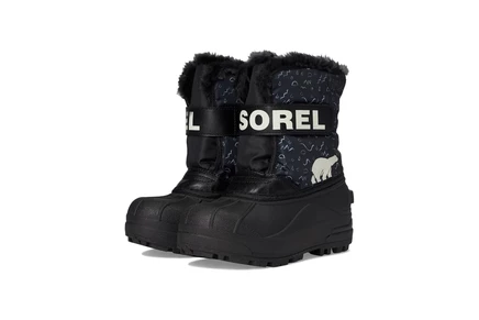 Мужские кроссовки SOREL Kids Snow Commander Boot (Toddler/Little Kid)