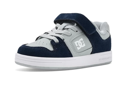 Детские кроссовки DC Kids Manteca 4 V, серо-голубо-белые