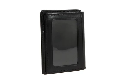 Унисекс кошелек Bosca Old Leather Front Pocket, черный