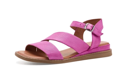 Miz Mooz Harmony Wedge Sandals fuchsia
