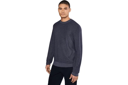 Свитер Vince Geo Jacquard Long Sleeve Crew