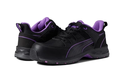 Женские защитные кроссовки Puma Safety Stepper, черные
