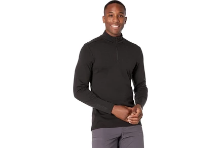 Мужской полувер Helly Hansen Lifa Merino 1/2 Zip, черный