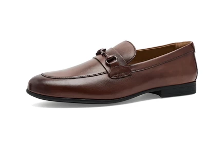 Florsheim Modena Moc Toe Bit Loafer cognac