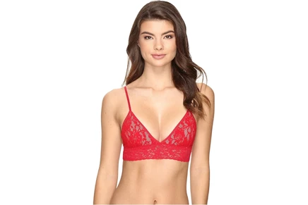 Женский кружевной бралет Hanky Panky с подкладкой, красный