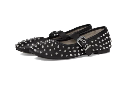 Женские балетки AllSaints Holly Stud, черные