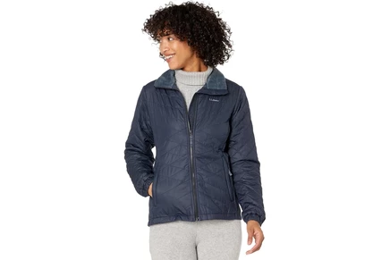 L.L.Bean Fleece-Lined Primaloft Jacket carbon navy