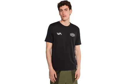 RVCA World Hex Short Sleeve black
