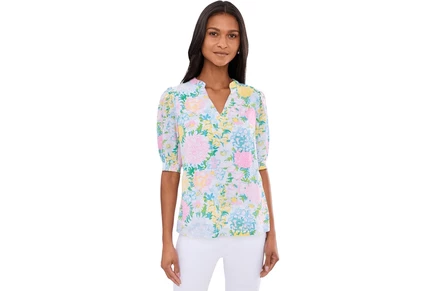 Женский топ Lilly Pulitzer Brinelle, многоцветный