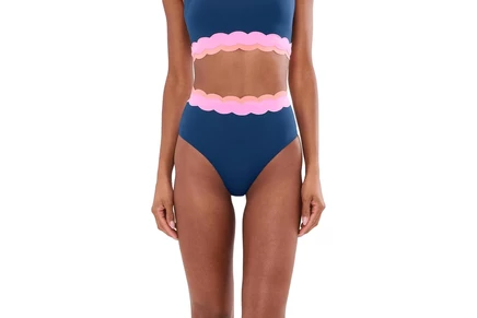 Beach Riot Harriet Bottoms seashell isle color-block