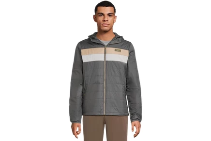Мужская стеганая куртка L.L. Bean Mountain Classic, iron/putty