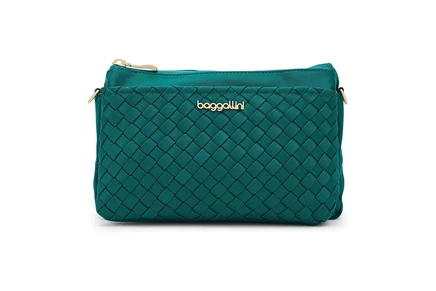 Женская сумка через плечо Baggallini Perry Woven Crossbody