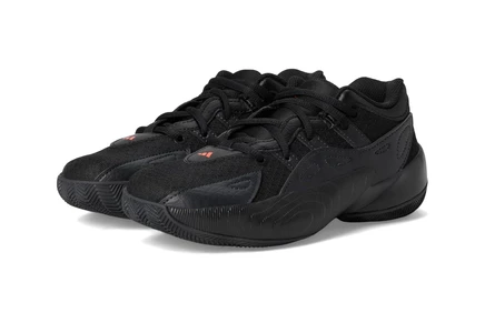 adidas Kids Trae Unlimited (Little Kid) black/carbon/solar red