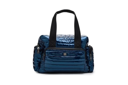 THINK ROYLN Voyager - Large glossy navy patent
