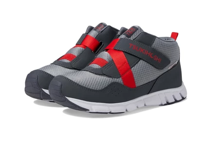 Мужские кроссовки Tsukihoshi Kids Youth Tokyo (Little Kid/Big Kid) slate/red