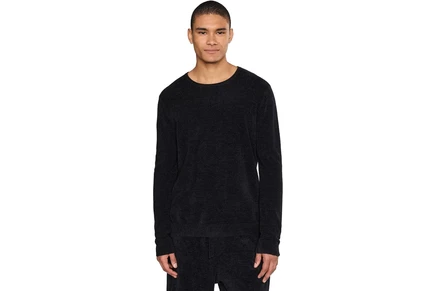 Толстовка Barefoot Dreams CozyChic Ultra Lite Roll Neck Pullover
