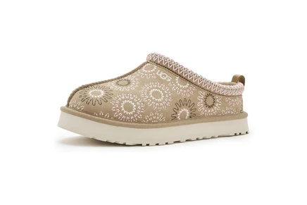 Тапочки UGG Kids Tazz Sun Stitch (Little Kid/Big Kid)